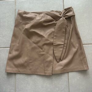 Jason Wu Tan Mini Skirt